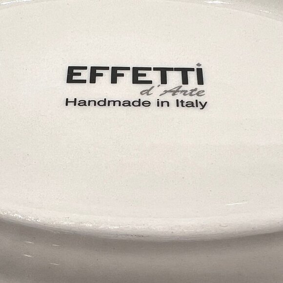 Etti d' Arte Hand-painted Antipasti Serving Dish Made in Italy ""etti pomodoro" - Picture 9 of 10